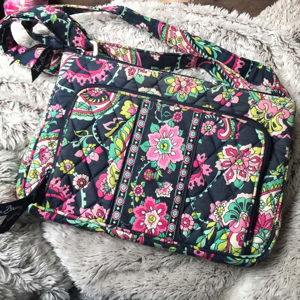 Vera Bradley Little Hipster Petal Paisley